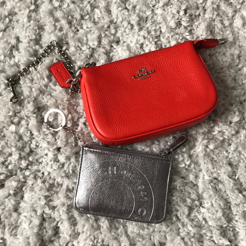 Coach wallet and clutch